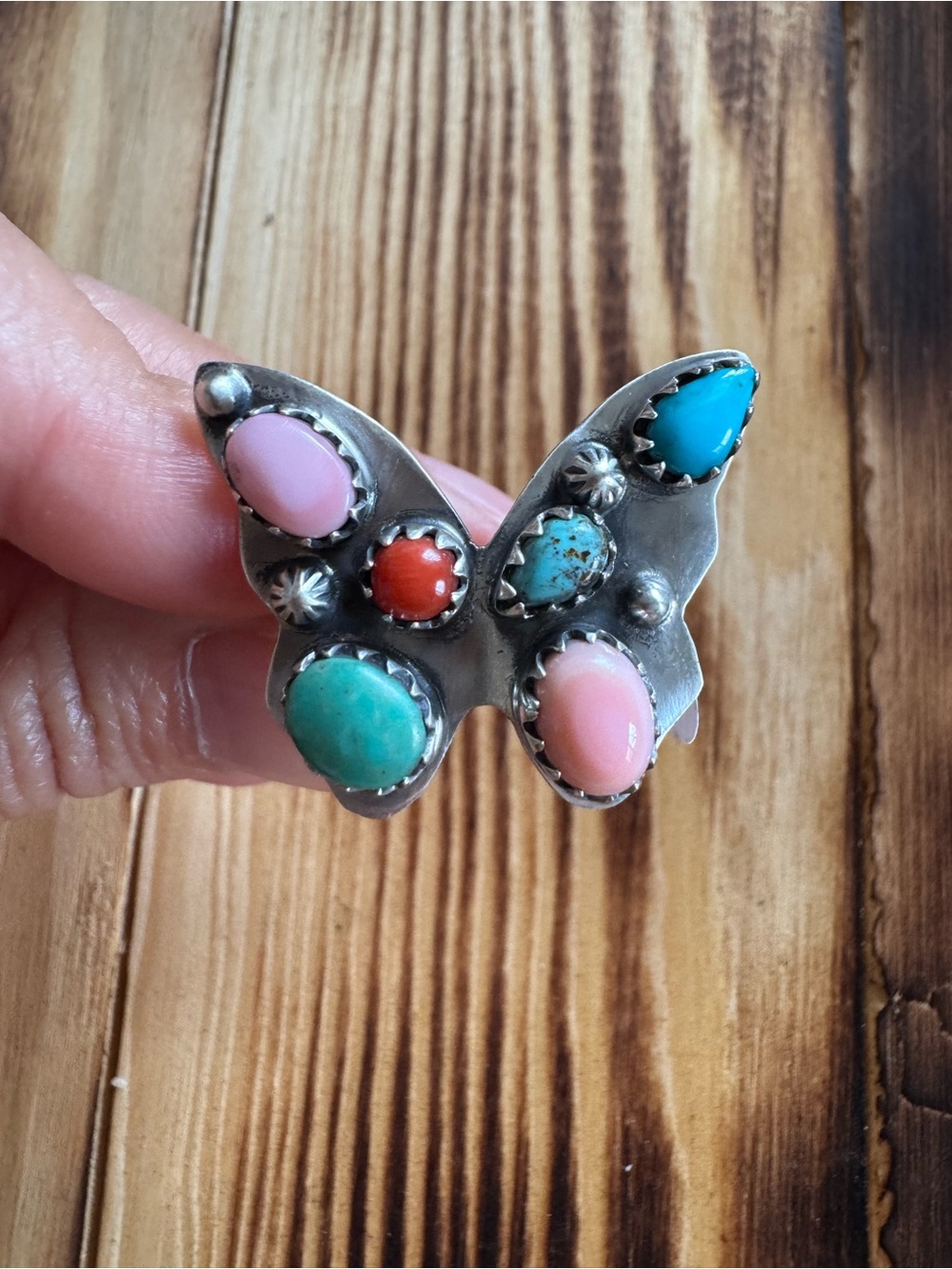 Butterfly Multi-Stone Statement Ring